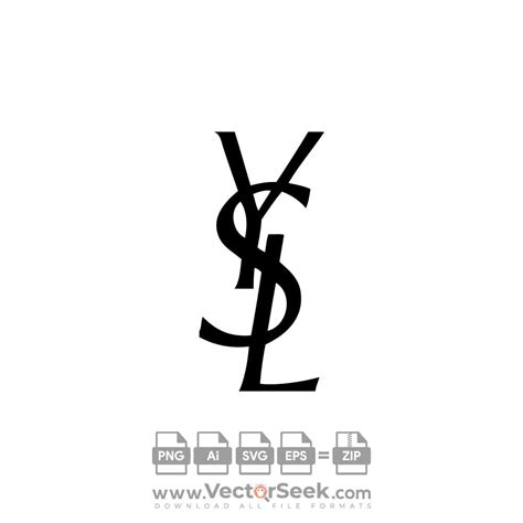 ysl logo svg free|yves saint laurent logo vector.